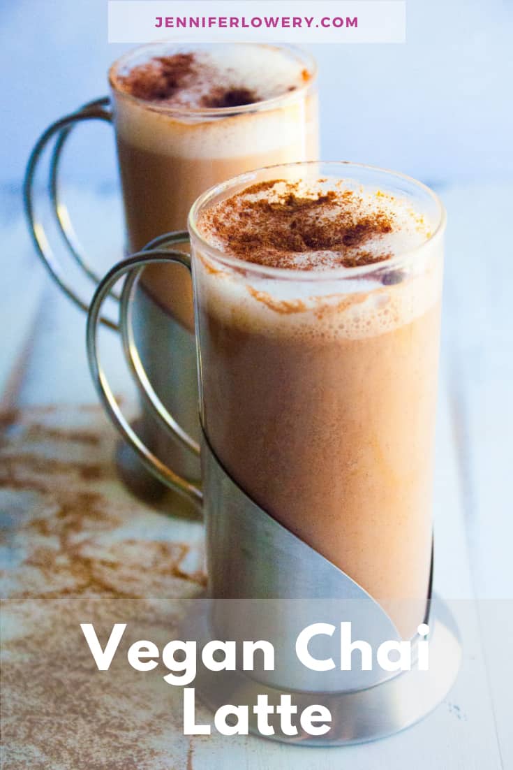 Vegan Chai Latte Pinterest Pin