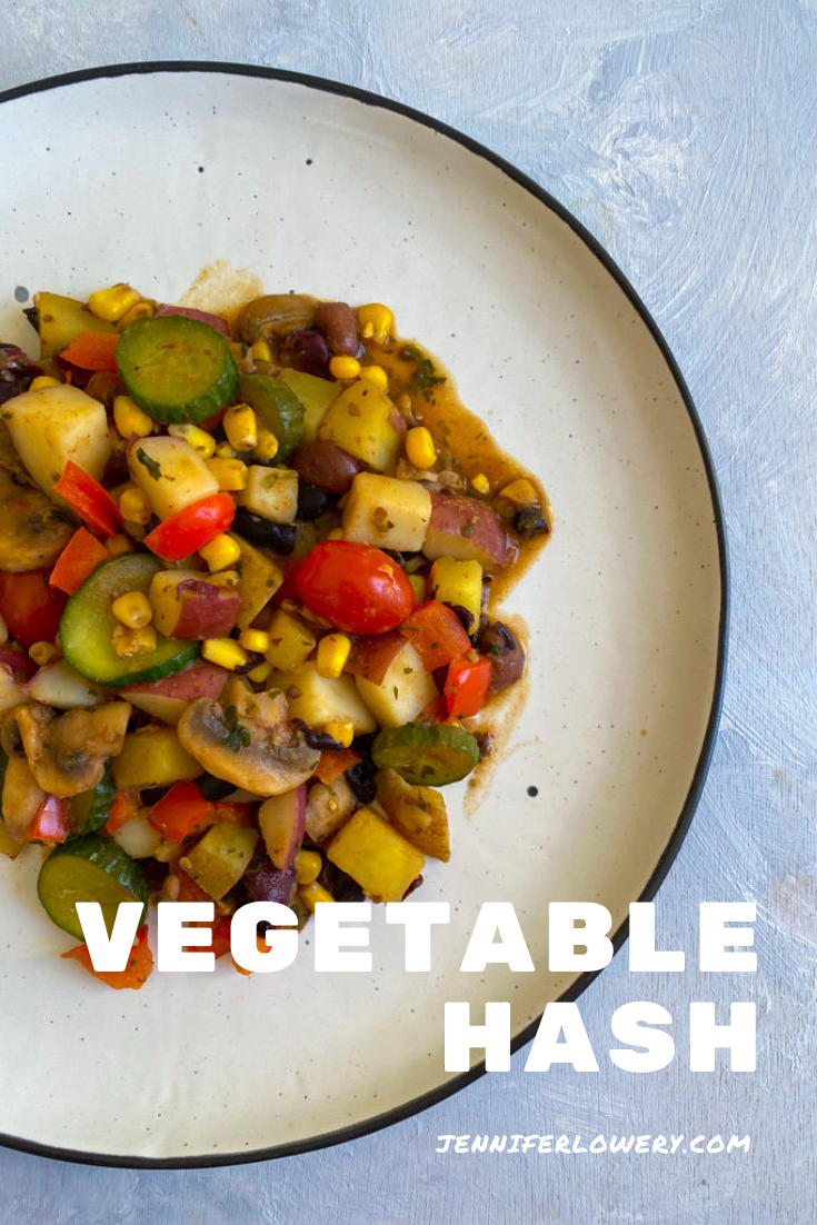 Vegetable Hash Pinterest Pin